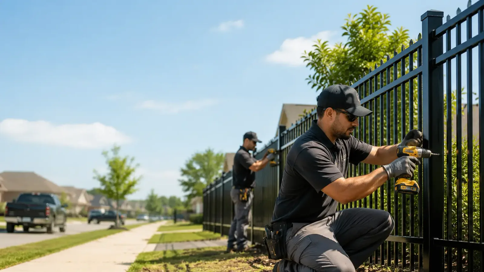 Metal Fence Installation in Moyers, OK